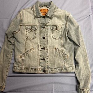 Levi's Classic Blue Denim Jacket misses med 8-/10